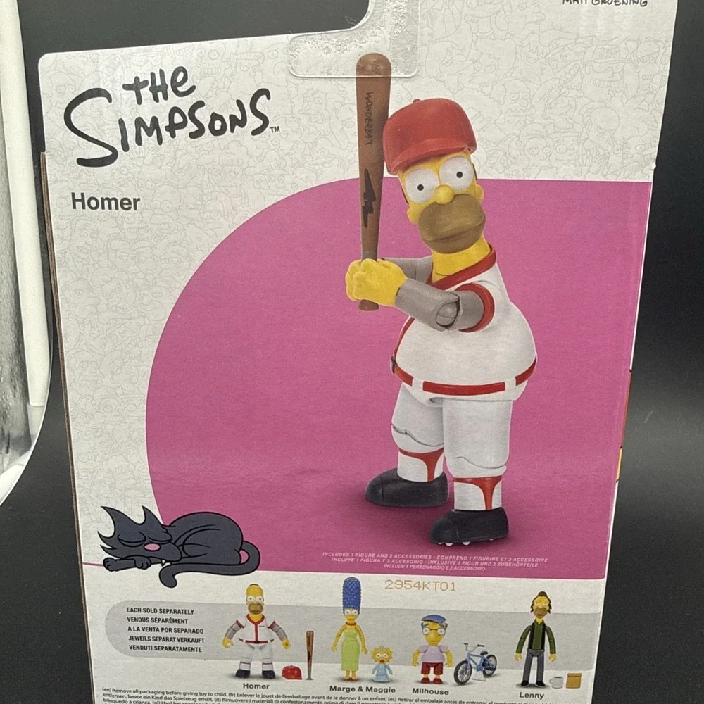 JAKKS Pacific The Simpsons Homer Baseball 5